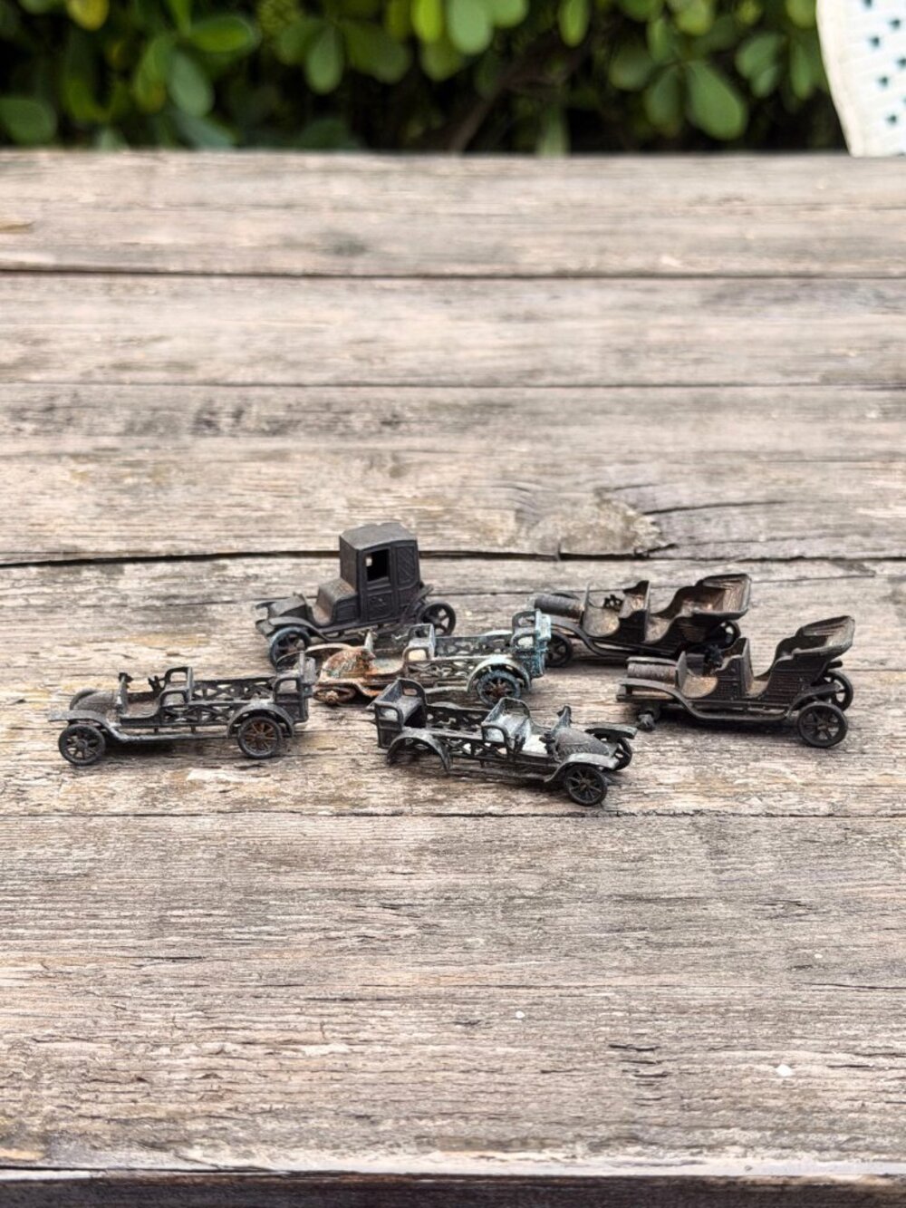 Vintage Lot  Antique Diecast Cars FOR Repair Project Rolls Royce Simon Et Vollet